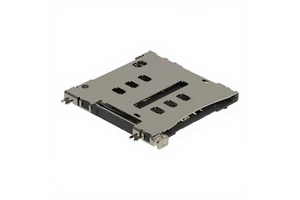Denentech New Micro SIM H1.50 Gold Plated Brass Single Phase Card Connector 7P Pin for PCB in Stock