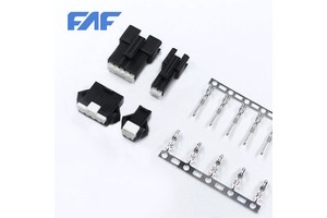 JST SM Series SMR-02V-B Nylon66 Phosphor Bronze 2.5mm Pitch Connector Black Color Crimp Receptacle Housing Connector