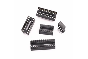 IC Socket Integrated Into DIP Microcontroller Chips Base 6/8/14 P / 16/18/20/24/28/40