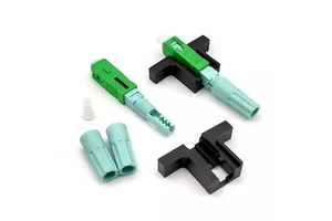 Foreign Trade Style SC/APC Fiber Optic Fast Connector Drop Wire Cold Connector Optical Cable Coupler Splicing Connector