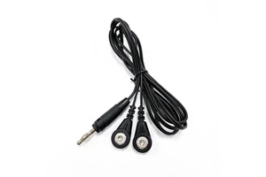 Custom Assembly 4.0MM Bullet Banana Head To 4.0mm Female Button Snap Cable Banana Male Plug To Snap Buckle Cable
