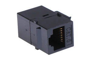 UTP RJ45 Connector CAT5E CAT6 Network Module Information Socket Computer Outlet Cable Adapter Keystone Jack for Ethernet
