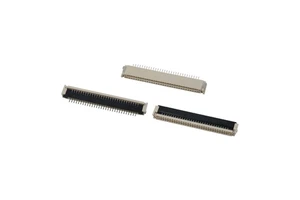 Hot Sale Manufacturer 1.0mm Pitch Ffc Fpc Connector ZIF Vertical Type SMT Backflip H=2.6 Dual Bottom Contact