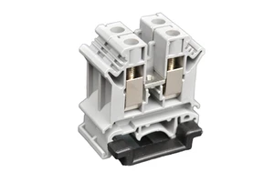 QUKJ-10 UK 10N Feed-through Screw Connection Din Rail Terminal Block 800V 57A 0.5-10mm² Mounting Type NS35 NS15 NS32 Color Gray
