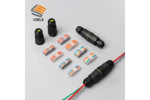 Direct Factory Waterproof Led Wire Connectors Underwater Cable Connector Screw Type Connection