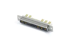 High Power D-SUB 17W5 Solder Type Connector Female 17W5 Connector for Cable High Current 17W5 Connector