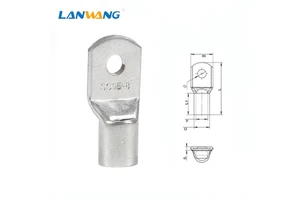 Tinned Copper Battery Cable Lugs, Ring Terminals, UL Wire Lugs , Tinned Copper Lugs Terminal Connectors