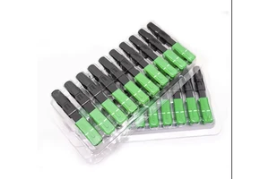 100PCS SC APC Fiber Optic Fast Connector Single Mode Fiber Optic Adapter FTTH Fiber Quick Connector Field Assembly