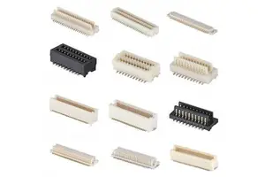 Multifunctional 0.5mm 0.6mm Pitch Btb Terminal Double Contact Male Female Board to Board SMT Mezzanine Pcb Connector