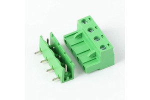 China Factory 300V 15A 7.62mm Pitch Terminal Blocks 2EDGK 7.62mm Pluggable PCB Terminal