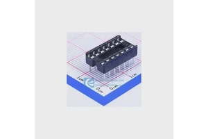 Bom List Quotation Supplier IC-14P-Sockets DIP 7.62mm 14 2.54mm DIP-14 IC Sockets Connectors ROHS IC-14P