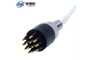 IP69 Waterproof Subconn Subsea Micro Circular Connector Seacon Underwater 10PIN Male Female Cable Gold Plating For ROV