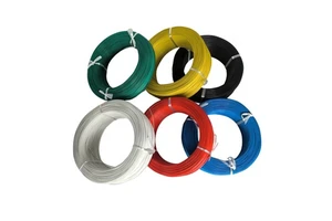 AF200 0.14 0.2 0.3mm Ultra Thin Electrical Tin Plated Copper Wire High Temperature 200C 600V Terminal Wires For Car Audio