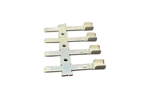 Fortuna Custom Copper Brass Aluminium Automotive Wire Crimp Connector Flat Pin Terminals Silver Plated 150V Strong In-house