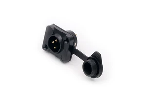 XLR Male Connector, Cannon Panel Mount 3 4 5 Pin Male XLR Chassis Socket Connector