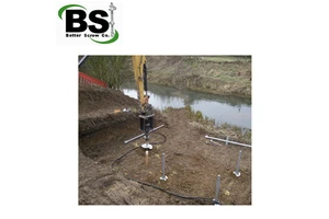 Moorings House Foundation Screw Piers