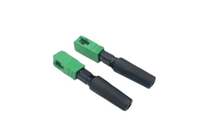 Fast Optical Fiber Connector SC APC UPC Quick Assembly for FTTH Fiber Optic Equipment Manufactured by China