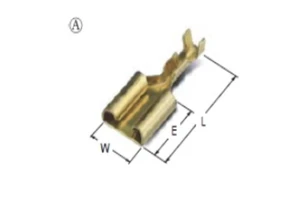 new and original terminal Automotive Connectors > Terminal > Automotive 312 SLIP ON TERMINAL(S) ST730371-1