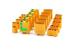 XT90H High-Current Lithium Battery Electrical Connector Gold-Plated Model Aircraft Plug Banana and Tip Connectors