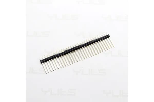 Spacing 2.54 Mm Height1.5mm 1.7mm 2.0mm 2.54 Mm Positions 2-40 Pin Single Row Single Plastic Pin Header Straight Connector