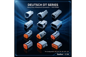 Deutsch DT Series Plug Socket Kits DT06-2S 3S 4S 6S 8S 12S/DT04-2P 3P 4P 6P 8P Auto Waterproof Electrical Wire Connector