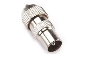 Coaxial Female Adapter Connector Coax Barrel Extension Coupler Straight Nickel Plated Radio Frequency Jack Joiner Pack