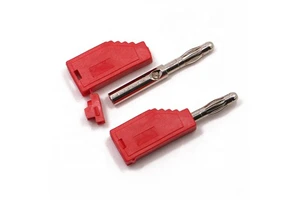 Nickel Plated 4mm Stackable Banana Plug Connector