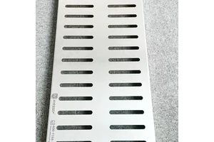 Stock Modern 304 Stainless Steel Manhole Cover Square Sewer Drain Cover Rainwater Grate for Park Decorative Floor Drain