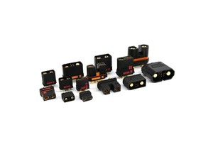 Heavy Duty Anti Spark Battery Connector QS8-S QS8 QS8S High Current 2P Brass Male Female Gold Plating Plug For RC Car & Drone