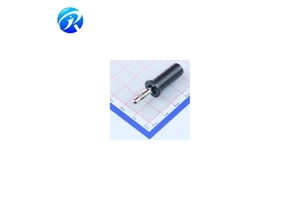 Professional Electronic Components Supplier 25.420.2 Banana head Black Banana Connector Alligator Clips 254202