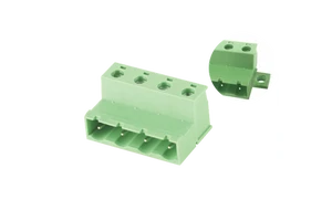 WANJIE WJ2EDGKR-7.62 Plug-in Copper Industrial Terminal Block 7.62mm Pitch 300V/15A 28-12AWG 2P-24P Pluggable PCB