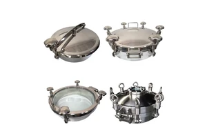 Stainless Steel Sanitary Pressure Manhole 500mm
