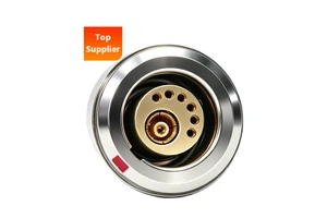 BEXKOM Waterproof Circular Connector 1*coaxial+6*signals 450V~2100V Power Signal Mixed Series for Wind Turbine Pitch Control