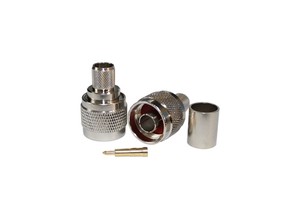 Factory N-C-J7 Connector RF Male Head N Connector Crimp RG213 400 Cable N Male Coaxial Connector