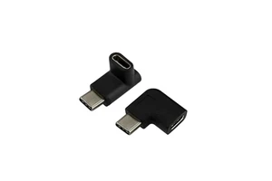90 Degree Type C Adapter USB C Male to Female Adapter Upward and Downward Angled USB-C Adapter USB 3.1 Type-C Connector