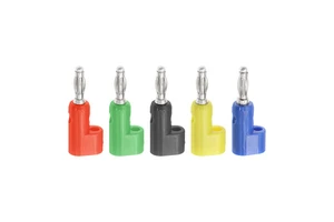 4mm Stackable Gun Type Banana Plug, Solder-Free Lantern Type for Speaker Cable & Binding Post