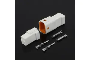 JWPF Series IP68 Auto Waterproof Connectors 2pin Female Male Electrical Automotive Connectors Auto Cable Wire Harness for Cars