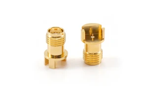 XINQY RF Connector Edge Pallet Type With SMA Connector DC-27 GHz 50 Ohms Coaxial Card Board Connector