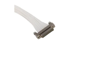 J63a Series D-Sub Micro-D Male Female Multi Pin Miniature Connector 9 15 21 25 31 37 51 65 Cores Crimp Socket Tailless Wire