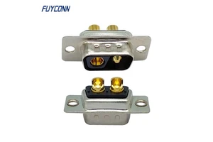 Mixed signal and power D-SUB 2V2 Connector, Solder Male 2pin 2V2 D SUB DB Connector