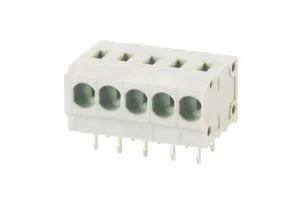 WANJIE Reliable Performance Spring Clamp Terminal Block 5.0mm Screwless Terminal Connector