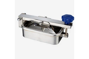 Sanitary Square Manhole Side Outwarding Open Manhole Covers Size 235X185mm