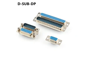 Male Female DP 9 15 25 37 Pin D-sub 15 Pin 23p 25 Pin Vga Slim Connector PCB D Sub Solder Type Dip Vga Connector