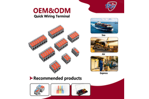 Quick Wiring Terminal Block Splice Wire Connector Electroplated Push-In Fast Connection Terminals Model JP212