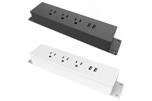 JOYE High End Recessed Desktop Plug With Socket 3 AC Outlets 2 USB A Ports 2 USB C Ports 125V 15A