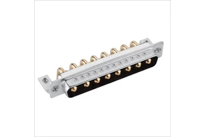D-Sub Combo Connector 8W8 D-sub Male Right Angle Type Industrial Connector for Machine Manufacturing