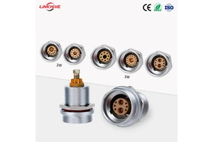Factory Direct Sale 2-3W ZVG 806-906Pin Waterproof Aviation Connector Coaxial Hybrid Connectors For Aerospace Medical Industrial