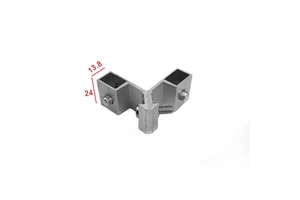 OEM Modern Design Durable Door and Window Corner Joint Aluminum Profile Connector With 90 Degrees Bracket