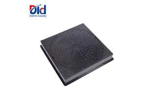 Didlink EN124 B125 GGG50 Square and Round Manhole Cover for Sewage Anti-Corrosive & Waterproof Customizable Sizes