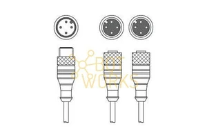 Leuze Electronic New 150766 Circular Connectors